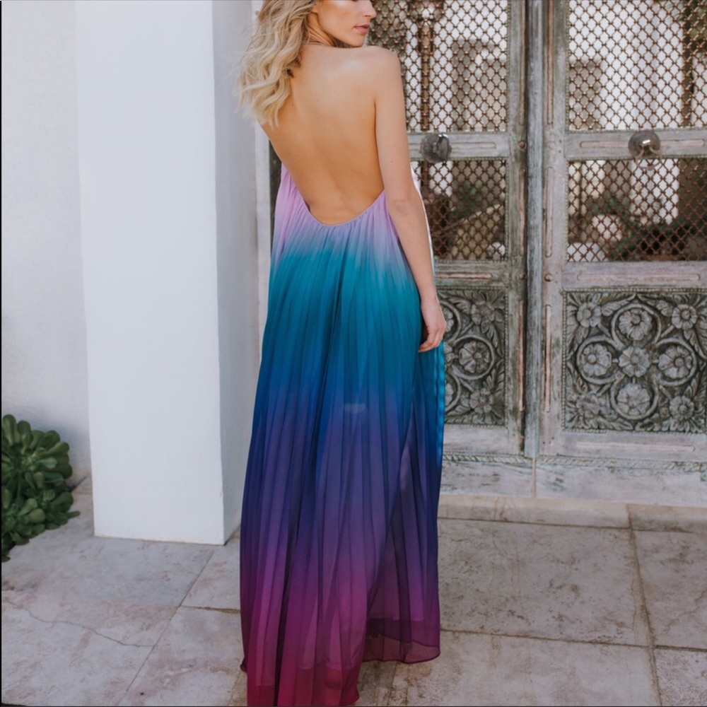NWT L’ATISTE OMBRÉ DRESS **READ DESCRIPTION** - Picture 2 of 8